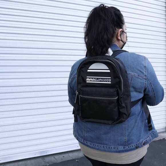 NWT Marc Jacobs Medium Sport Trek Backpack in Black - Picture 2 of 12